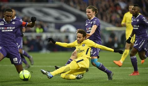 Neymar buteur contre Toulouse