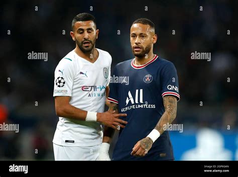 Neymar et Riyad Mahrez