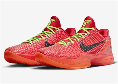 Nike Kobe 6 Protro Reverse Grinch détail
