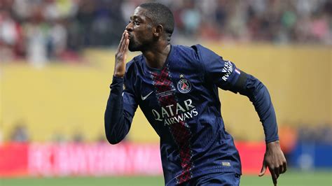 Ousmane Dembélé en action
