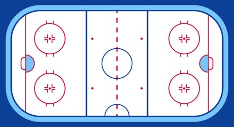 Patinoire de hockey sur glace