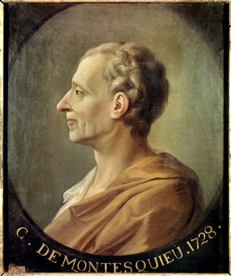 Portrait de Montesquieu