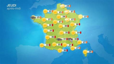 Prévisions météo en France