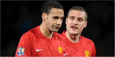 Rio Ferdinand et Nemanja Vidic