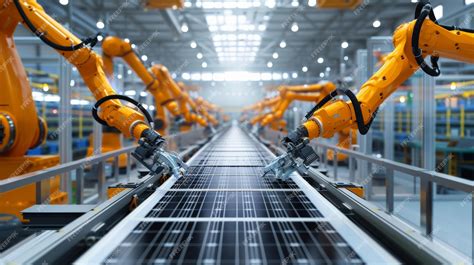 Robots industriels à l'usine de Sochaux