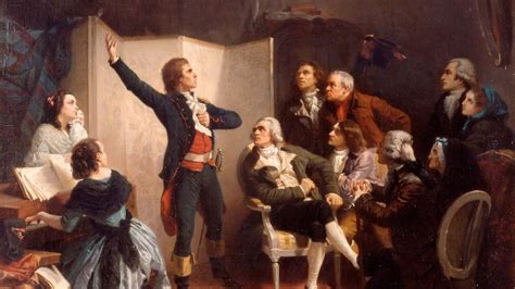 Rouget de Lisle chantant la Marseillaise