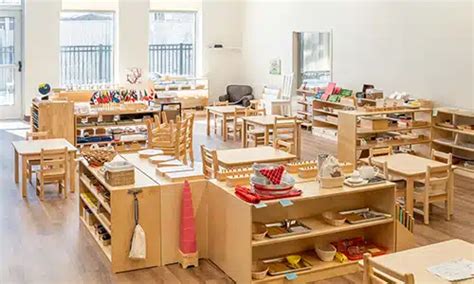 Salle de classe Montessori