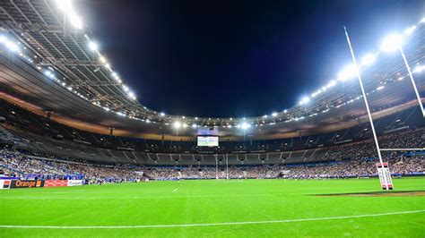 Spectateurs au stade de rugby