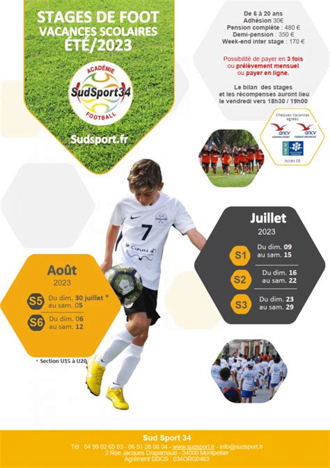 Stage de foot Sudsport