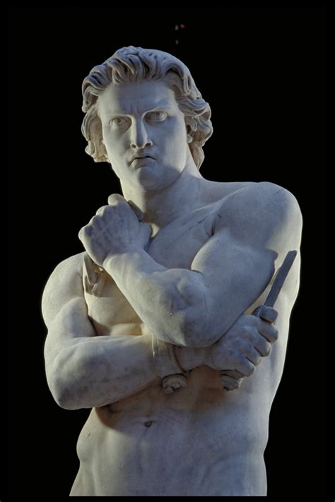 Statue de Spartacus au Louvre