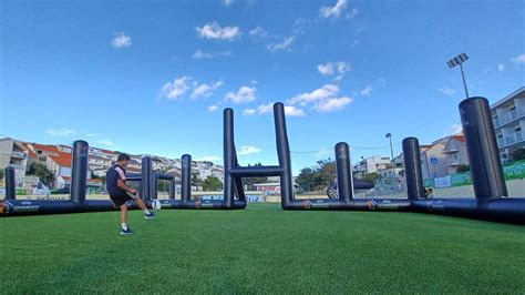 Structures gonflables Rugby