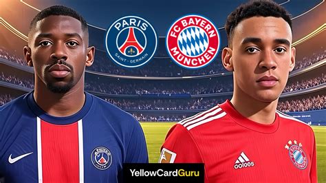 Tactiques de match PSG vs Bayern