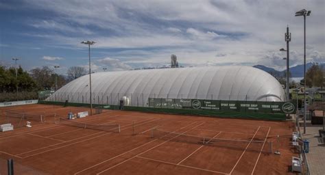 Tennis sous bulle