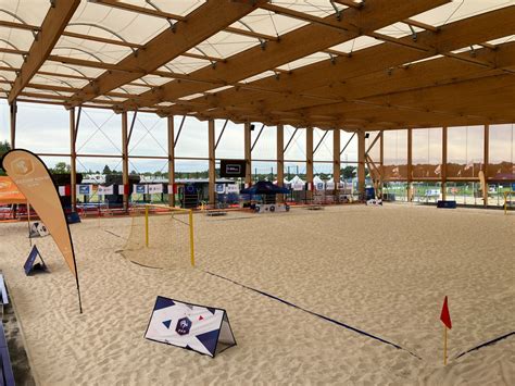 Terrain couvert de Beach Soccer