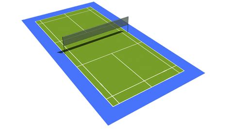Terrain de Badminton