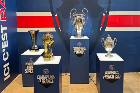 Trophées remportés par le PSG