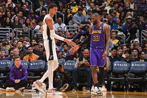 Victor Wembanyama LeBron James