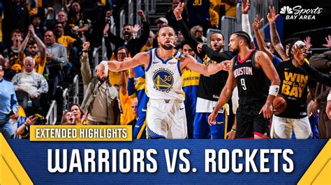 Warriors vs Rockets