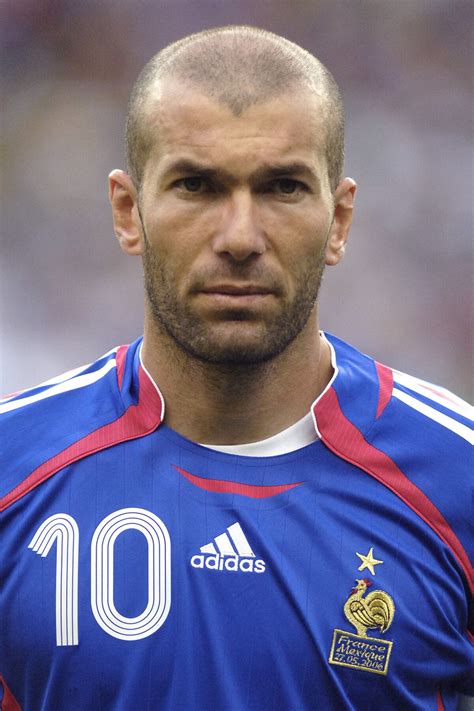 Zinédine Zidane lors du match France-Brésil 2006