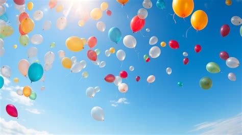 lâcher de ballons